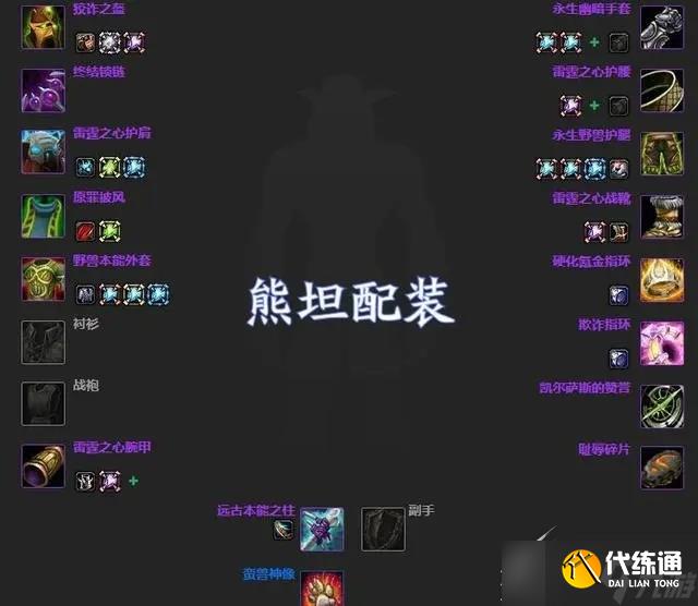 魔兽世界怀旧服wlk熊TP1阶段毕业装备攻略