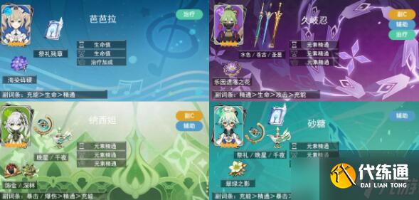 《原神》纳西妲平民纯超绽放流玩法攻略