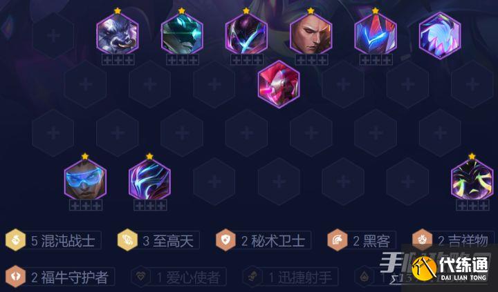 《云顶之弈》s8.5至高混沌战士阵容怎么搭配