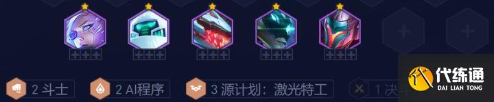 《云顶之弈》s8.5黑客源计划阵容怎么搭配