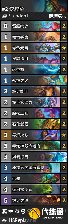 炉石传说快攻萨怎么玩2023 炉石传说快攻萨怎么玩2023