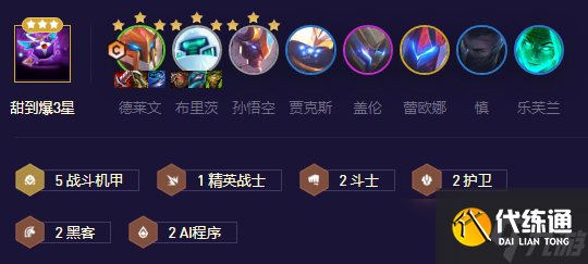 《金铲铲之战》飞天德莱文阵容搭配攻略