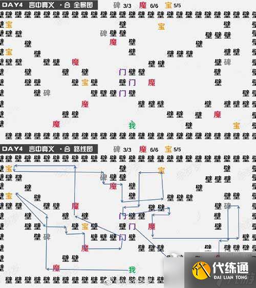《阴阳师》万言归灵言海探索第四天通关攻略