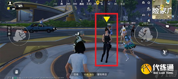 和平精英绿洲世界吉莉在哪里NPC位置介绍