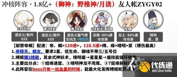 阴阳师言灵活动二阶段BOSS战怎么打