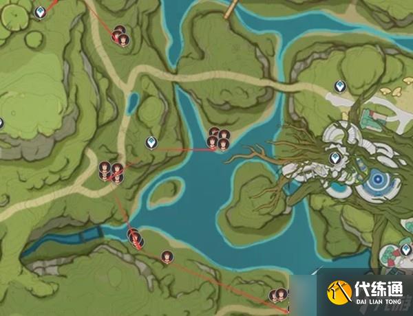 原神镀金旅团刷怪路线推荐