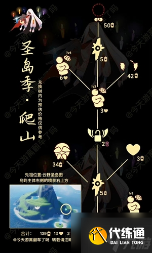 光遇登山老头在哪 光遇登山老头位置及兑换图介绍