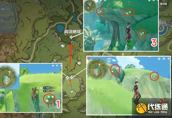 原神劫波莲在哪些地方可以获取 劫波莲详细购买采集路线图分享