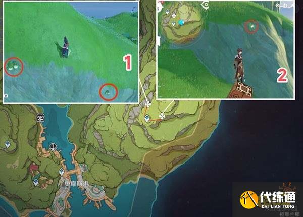 原神劫波莲在哪些地方可以获取 劫波莲详细购买采集路线图分享