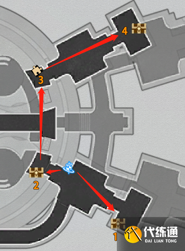 崩坏星穹铁道黑塔收容舱段宝箱位置大全