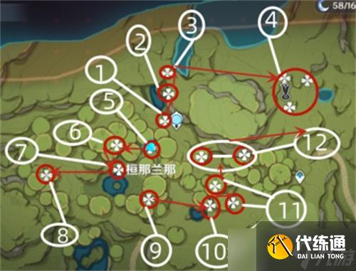 《原神》3.6帕蒂沙兰采集位置汇总