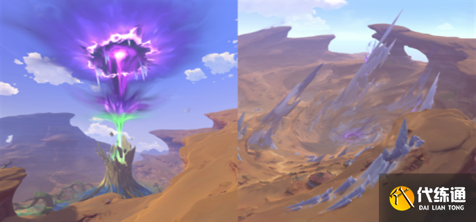 原神荒石苍漠锚点开启方法