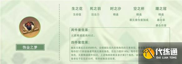 《原神》纳西妲圣遗物推荐哪种圣遗物适合? 《原神》纳西妲圣遗物推荐哪种圣遗物适合?