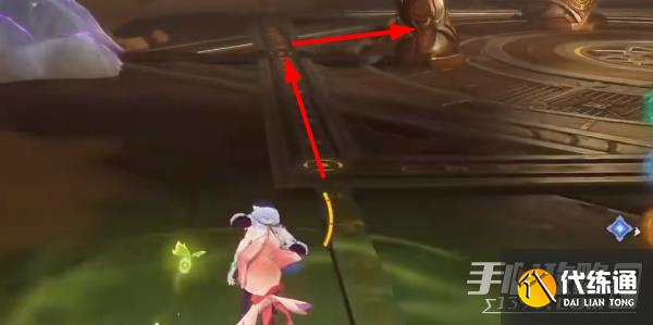 借助灵芯连通线路开启左侧机关门