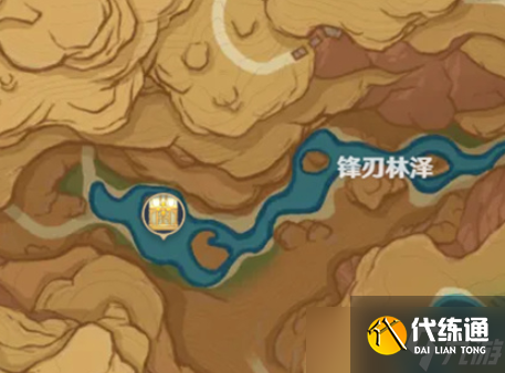 原神锋刃林泽华丽宝箱在哪儿 锋刃林泽华丽宝箱位置详情