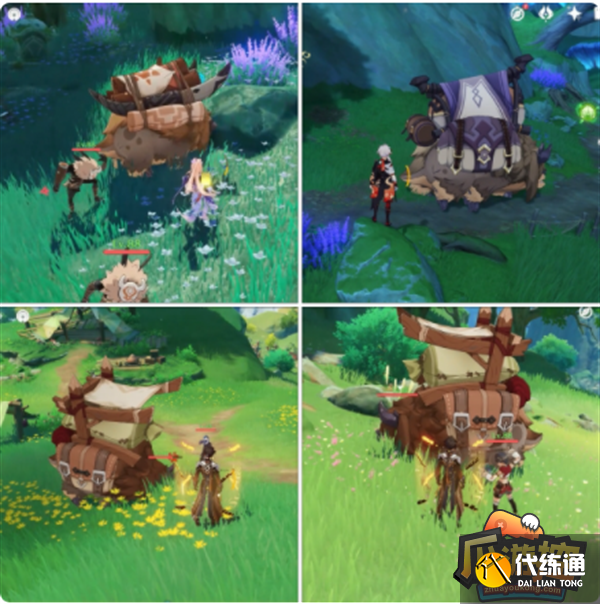 原神载货驼兽收集路线大全