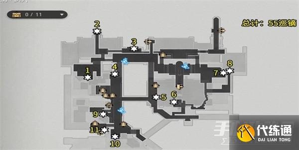 崩坏星穹铁道星槎海中枢宝箱位置大全 星槎海中枢宝箱位置分享[多图]图片1