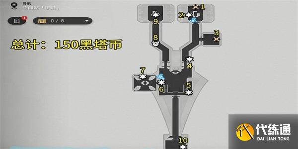 崩坏星穹铁道黑塔空间站宝箱全收集攻略 黑塔空间站宝箱位置收集路线一览[多图]图片1