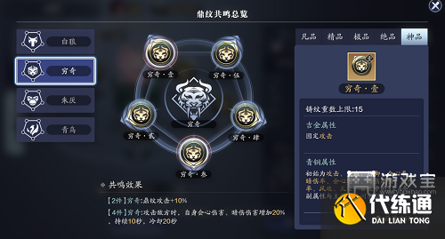 天涯明月刀手游鼎纹搭配攻略