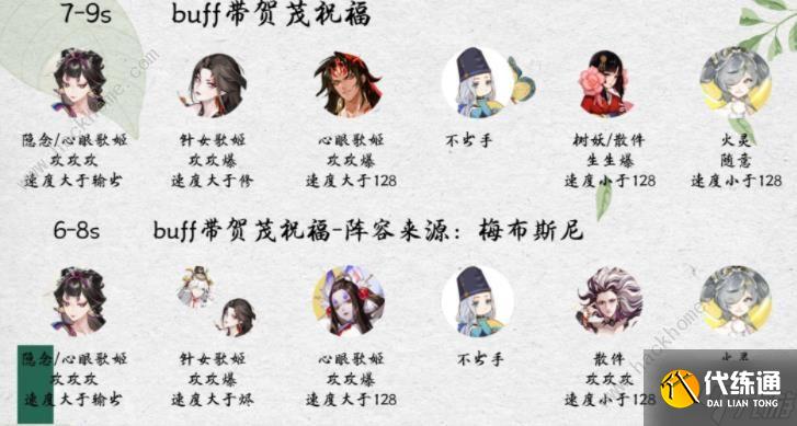 阴阳师祈舞唤神爬塔阵容推荐 祈舞唤神阵容怎么搭配