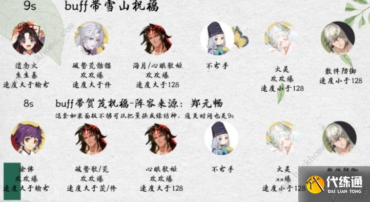 阴阳师祈舞唤神爬塔阵容推荐 祈舞唤神阵容怎么搭配