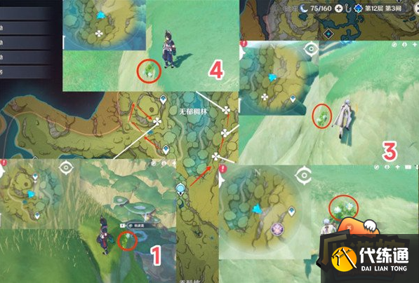 原神劫波莲位置地点及路线一览 原神劫波莲位置地点及路线一览