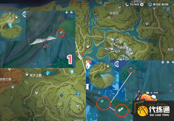 原神劫波莲位置地点及路线一览 原神劫波莲位置地点及路线一览