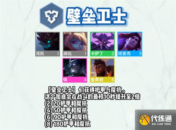 《云顶之弈》s9全羁绊介绍 《云顶之弈》s9全羁绊介绍