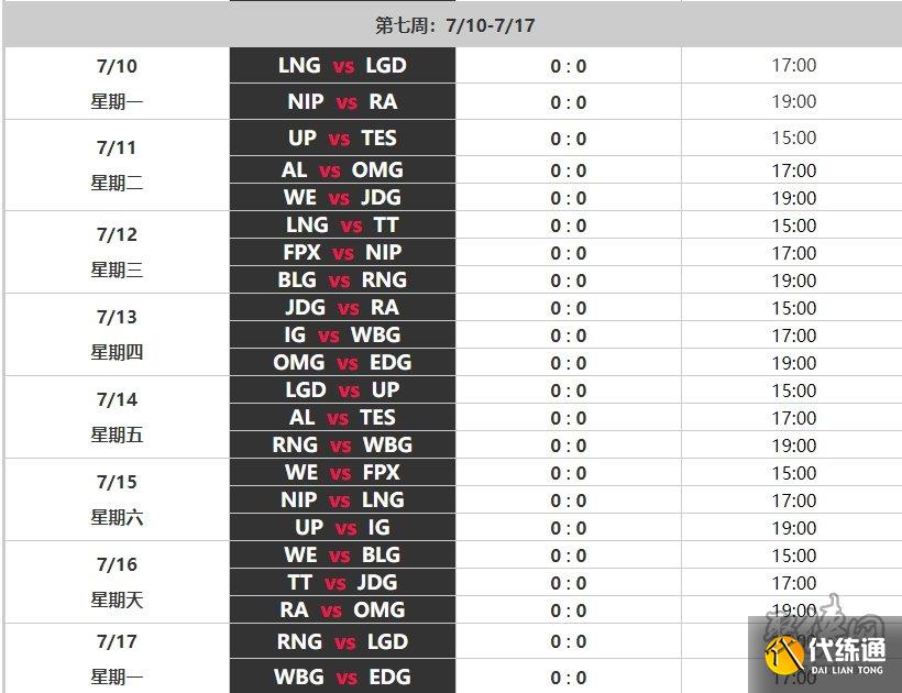 LPL夏季赛赛程有哪些2023 lpl夏季赛赛程介绍2023