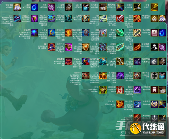 《云顶之弈》s9装备合成图