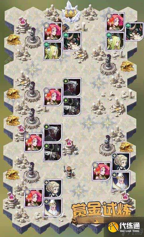 剑与远征半神夏神怎么打 半神夏神试炼通关路线图分享