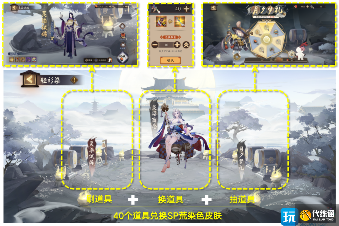 《阴阳师》轻衫染活动攻略