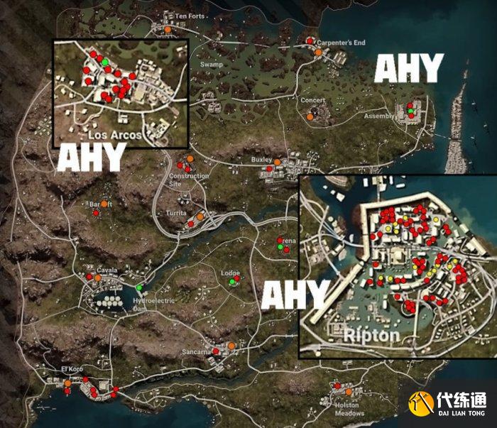 《绝地求生》帝斯顿地图如何玩 PUBG帝斯顿地图详解