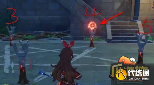 原神天遒谷解密火把第二层攻略图3 原神天遒谷解密火把第二层攻略图3