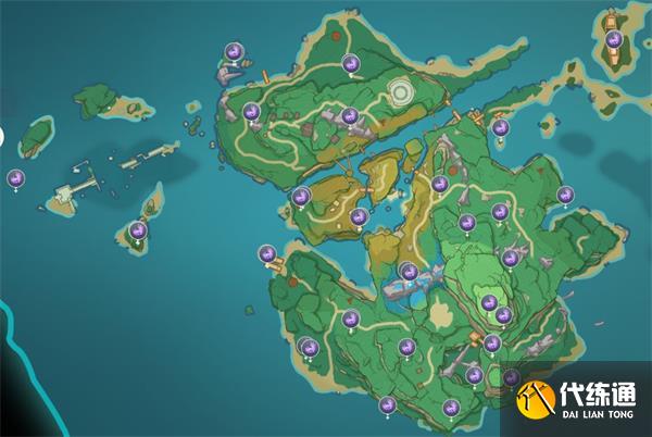 原神雷神瞳位置一览