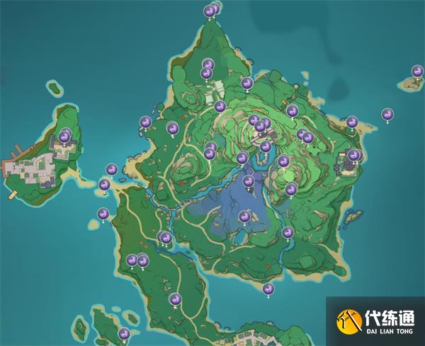 原神雷神瞳位置一览