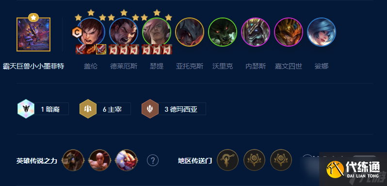 《云顶之弈》S9主宰盖伦主C阵容玩法攻略分享