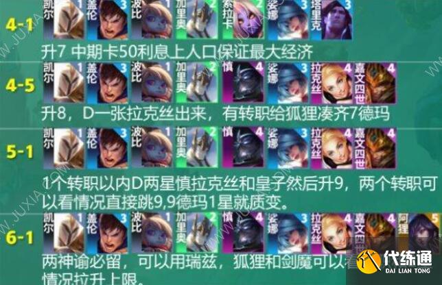 云顶之弈s9德玛西亚神谕法师阵容搭配攻略 德玛西亚神谕法师阵容怎么玩