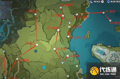 原神風神瞳位置大全最新 2023風神瞳位置及獲得方法一覽