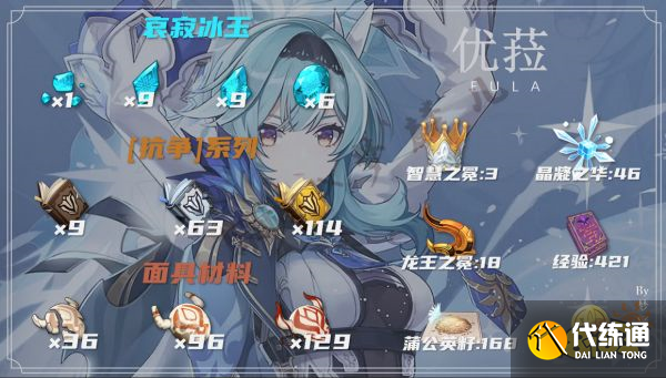 原神優菈突破材料怎么采集 優菈突破材料采集路線分布大全