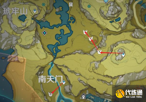 原神優菈突破材料怎么采集 優菈突破材料采集路線分布大全