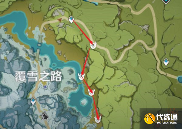 原神優菈突破材料怎么采集 優菈突破材料采集路線分布大全