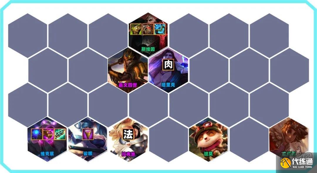 云顶之弈s9术法双修维克兹怎么玩 s9术法双修维克兹阵容玩法攻略