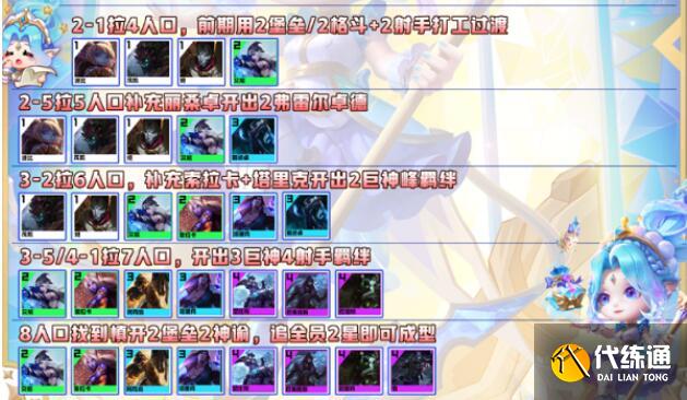 云顶之弈s9堡垒巨神枪阵容装备搭配