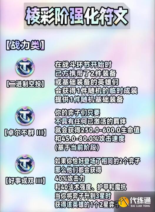 金铲铲之战s9海克斯图鉴一览 s9赛季海克斯属性机制详解