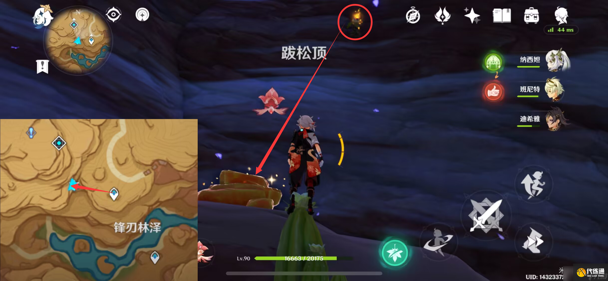 原神苦離果在哪里-原神苦離果位置一覽