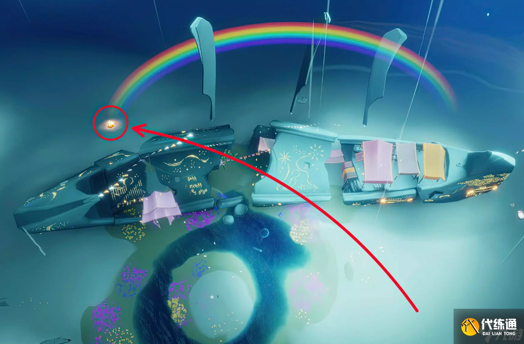 光遇7.25彩虹代币在哪里,光遇7月25日彩虹代币位置一览