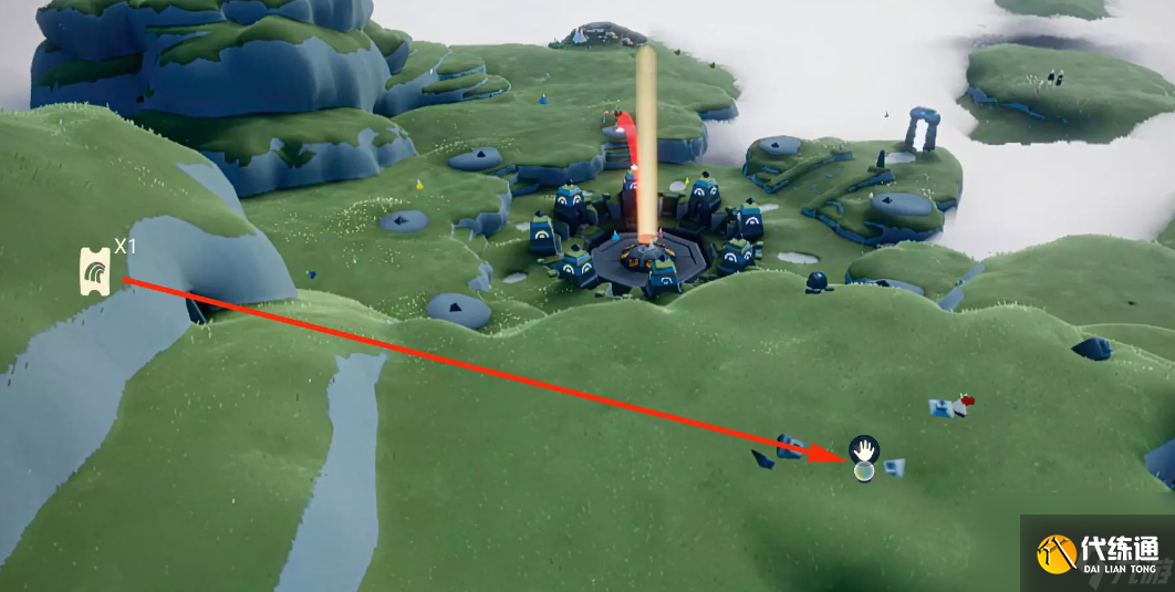 光遇7.25彩虹代币在哪里,光遇7月25日彩虹代币位置一览