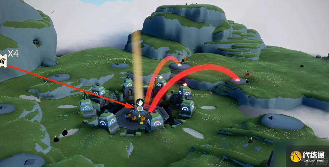 光遇7.25彩虹代币在哪里,光遇7月25日彩虹代币位置一览