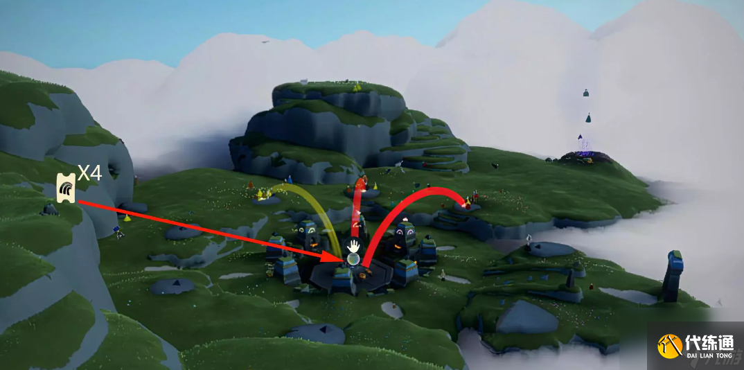 光遇7.25彩虹代币在哪里,光遇7月25日彩虹代币位置一览